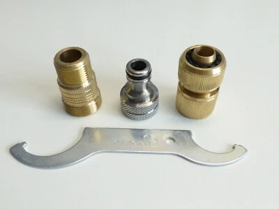 Reinigungsadapter Zapfanlage mit Zapfhahn 28mm 30mm Reinigungsset Hahnschlüssel