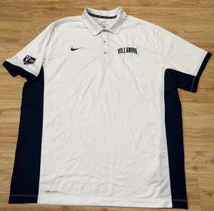 NIKE DRI FIT VILLANOVA WILDCATS 150 JAHRE GEDENK POLO GOLF SHIRT GRÖSSE 2XL - Bild 1 von 8