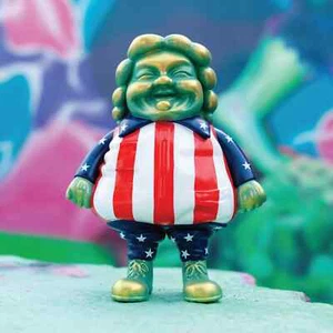 Ron English Popaganda McSupersized 4th Of July 8" Vinyl Figure SFBI Originals - Picture 1 of 8
