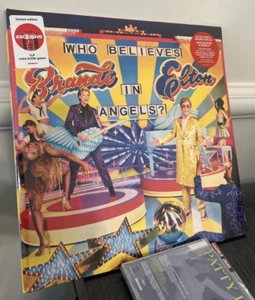 Elton John & Brandi Carlile Who Believes In Angels COKE BOTTLE GREEN 2xLP Vinyl - Picture 1 of 3