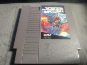 Mission: Impossible (NES Nintendo Entertainment System, 1990) PROBADO, FUNCIONANDO