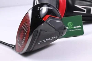 Left Hand Taylormade Stealth Driver / 10.5 Degree / Regular Flex Ventus Red 5 - Picture 1 of 9