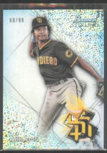 2021 Bowman Sterling Speckle Refractor CJ Abrams /99 #BSP-6 - Picture 1 of 2