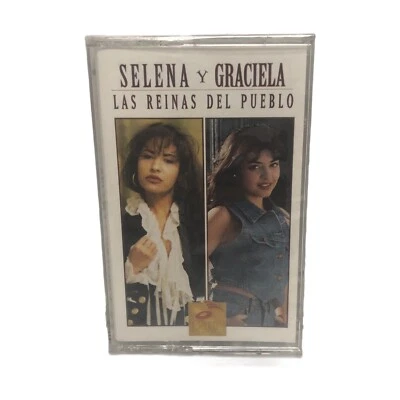Selena Y Graciela Las Reinas Del Pueblo Cassette Tape Quintanilla New Sealed  - Image 1 of 4
