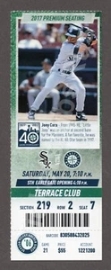 2017 Seattle Mariners vs Chicago White Sox 5/20 MINT CLUB Ticket JOEY CORA - Picture 1 of 1