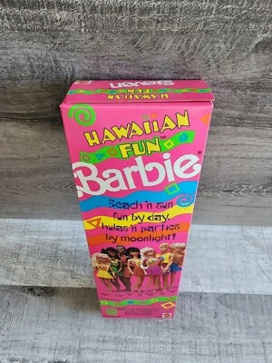 De colección Hawaiian Fun Steven #5245 AA NRFB Años 80 Neón Playa Sol Conjunto Top Corto Abdominales  Foto 1 de 4