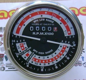 REV COUNTER CLOCK. COMPATIBLE WITH: MASSEY FERGUSON: 100 SERIES (VARIOUS) - Picture 1 of 1