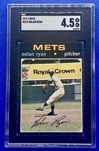 1971 Topps Nolan Ryan #513 SGC 4.5 GC400 - Foto 1 di 2