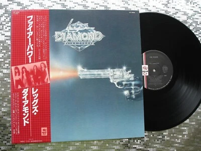 Legs Diamond ~ Fire Power ~ Vintage Japanese IMPORT LP    Cream  VIP-6659 - Image 1 of 4