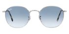 Ray-Ban Rob RB3772 Sunglasses Silver Clear Gradient Blue 54 New 100% Authentic
