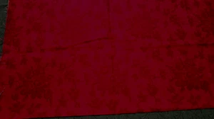 Fabric Moda Dark Maroon Roses on a Burgundy Background Fat Quarter $2.25 - Picture 1 of 2