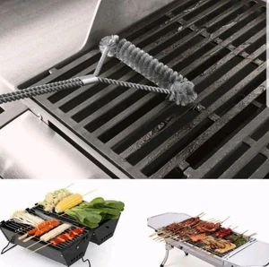 Noza Tec 15" Heavy Duty BBQ Grillbürste mit verstärkten Edelstahlborsten - Bild 1 von 3