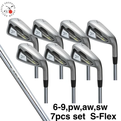 Bridgestone TourStage GR Iron Wedge 7p Set 6-9,pw,aw,sw 955GH Steel S-Flex 2025 - Image 1 of 4