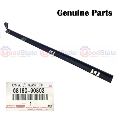 Genuine LandCruiser 45 40 47 Series FJ BJ HJ Front RH Door Outer Weatherstrip - Image 1 of 2