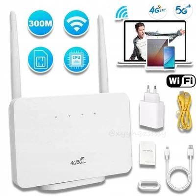 4G 5G LTE Router SIM Karte CPE106-E WLAN Router,300 Mbit/s WLAN SIM-Kartensteck. - Bild 1 von 4