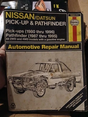 Nissan/Datsun Pickups 1980 Thru 1997 and Pathfinder 1987 Thru 1995 - Image 1 of 2