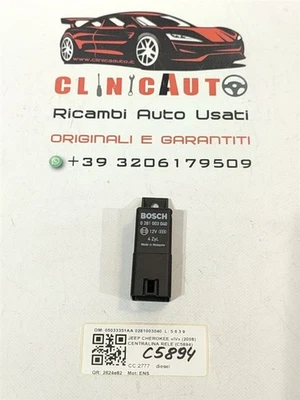 CENTRALINA RELÈ PER JEEP Cherokee 4° Serie 05033351AA 0281003040 52C KK diese - Immagine 1 di 4