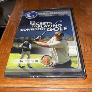 The Secrets to Playing Confident Golf DVD (2007, Golf Channel) New! Jim Flick - Bild 1 von 2