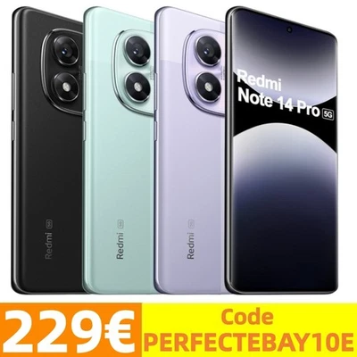 Xiaomi Redmi Note 14 Pro 5G Smartphone 12GB+512GB NFC 6.67" 5110mAh AI FaceUnloc - Bild 1 von 4