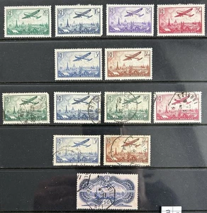 Frankreich 1936 Luftpost Ausgaben MH & gebraucht - Bild 1 von 1