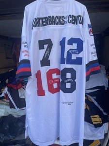 Mitchell & Ness Men's Quarterbacks of the Century Limited Edition Jersey Size-60 - Picture 1 of 12