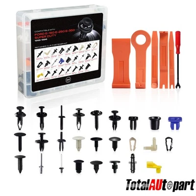 260x Kit de clips de retención de panel de ajuste de conector de manguera de vacío para Ford E150 Econoline Foto 1 de 4