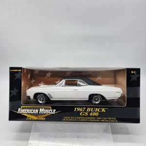Ertl American Muscle 1967 Buick GS 400 color raro con techo rígido negro 1/18 muy buen estado - Imagen 1 de 12