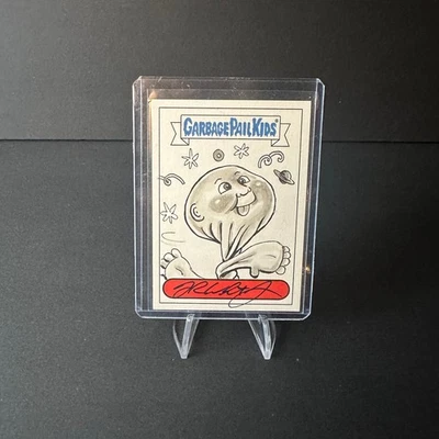 GARBAGE PAIL KIDS SERIES 2 DIZZY DAVE SKETCH By Fred Wheaton - Image 1 of 3