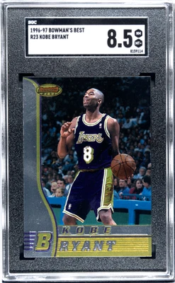 Bowman's Best #R23 Kobe Bryant SGC 8,5 1996-97 Foto 1 de 2