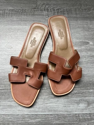 Hermes Oran sandal size 34.5 - Image 1 of 4