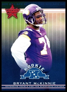 2002 Leaf Rookies & Stars Bryant McKinnie #136 Minnesota Vikings OT RC  - Picture 1 of 3