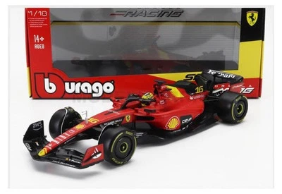 BBURAGO 16812L FERRARI F1 SF-23 TEAM SCUDERIA FERRARI 4th MONZA ITALY GP 2023 CH - Immagine 1 di 4