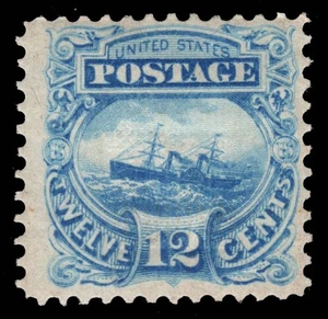 MOMEN: US # 114E6d BLUE PLATE ESSAY MINT OG H VF EST $150 LOT #25558 - Picture 1 of 2