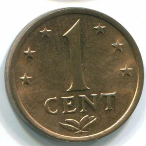 1 CENT 1978 NETHERLANDS ANTILLES Bronze Colonial Coin #S10730C - Picture 1 of 3
