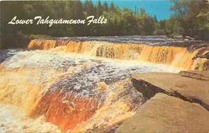 Lower Tahquamenon Falls Upper Peninsula Michigan MI Postcard - Picture 1 of 1