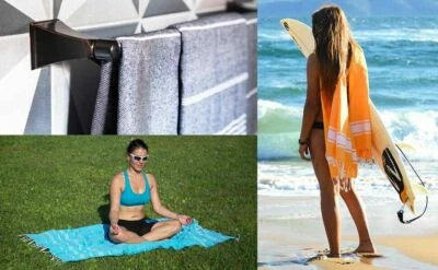 Lotus 100% Organic Turkish Cotton Absorbent Beach, Yoga, & Bath Towel 70" x 39" - Image 1 of 4