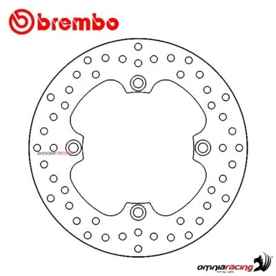 Disco de freno Brembo serie Oro trasero fijo para Husqvarna TE610E 2003-2004 Foto 1 de 4