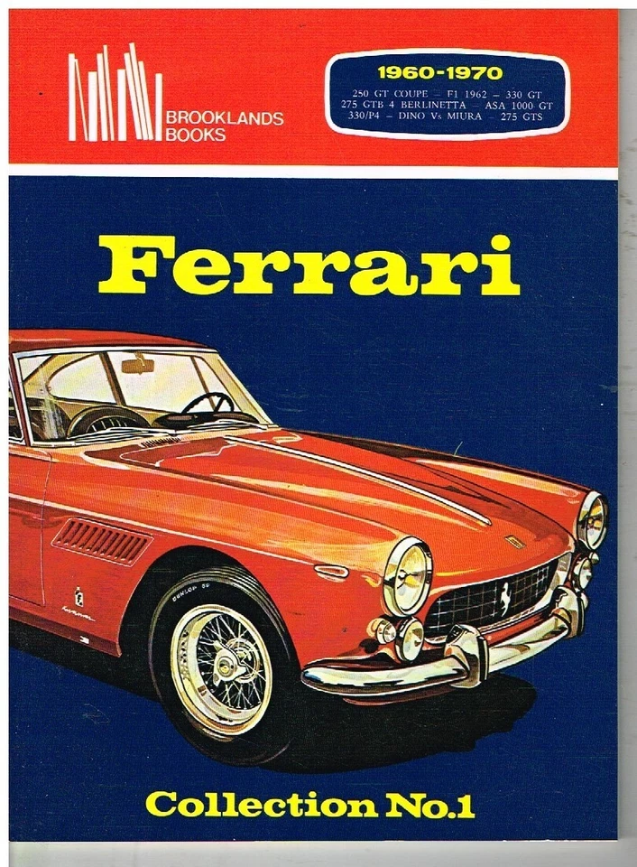 LIBRO DE PRUEBAS EN CARRETERA DE ÉPOCA FERRARI 250GT 330/P4 275GTB4 275GTS (1960-70) Foto 1 de 1