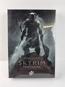 Elder Scrolls V Skyrim Dragonborn Puzzle 1000 Teile Limited Edition 19""x27"" VERSIEGELT - Bild 1 von 7