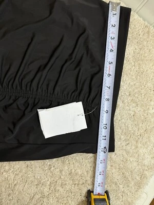 INC International Concepts Mujer Talla XS, Falda Acanalada, Negra, Nueva con Etiquetas Foto 1 de 4