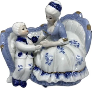 Ashton drake Blue Vintage porcelain figure - Picture 1 of 5