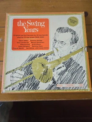 THE SWING YEARS 6 Record Set 72 Top Tunes 1936-46 Miller Dorsey Goodman Shaw RCA - Image 1 of 4