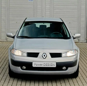 Sopracciglia per RENAULT MEGANE 2 (PHASE I) 02-06 ABS Plastica palpebre fari - Foto 1 di 9