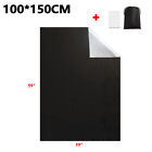 Blackout Blind Window Thermal Insulated Kitchen Curtains Stick On Diy Black