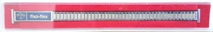 ROWI fixo-flex Zugband 8 mm, 12mm Steg, Uhrenarmband, silbern, OVP - Bild 1 von 2