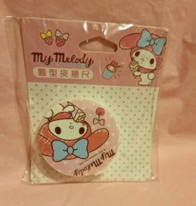 My Melody Clothes Measure Tape Line Retractable soft ruler 150cm Round - Picture 1 of 1