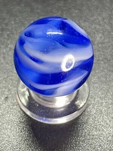 Swirl Marbles Blue Alley Swirl Marble Vintage Marbles 0.709” - Picture 1 of 12