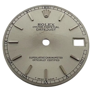 Original Rolex Oyster Perpetual Datejust 31 mm esfera plateada 68240 68274 - Imagen 1 de 4