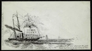 1850 Bradshaw & Blacklock Ocean Penny Postage State 4 Superb Unused - Picture 1 of 2