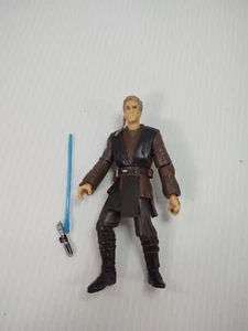 "Figura de acción 2001 4"" Star Wars Anakin Skywalker con mano extraíble" - Imagen 1 de 6